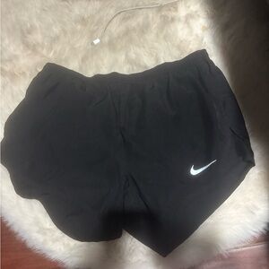 Nike Black Athletic Shorts Lightweight Performance Wear